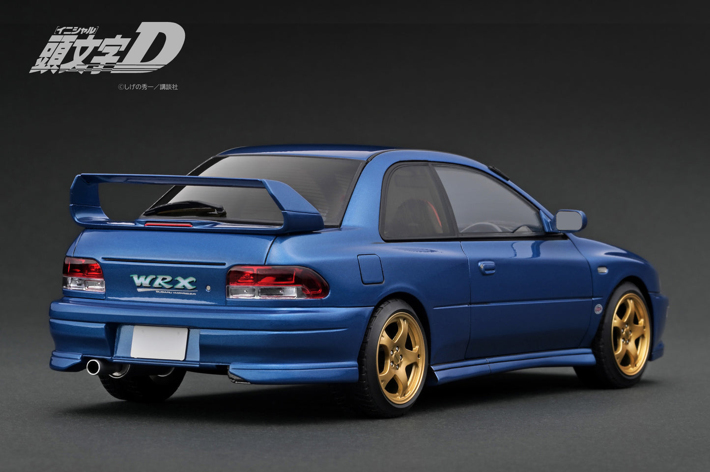 IG3538 1/18 INITIAL D SUBARU Impreza WRX type R STi Ver.V (GC8) Mr.Bunta