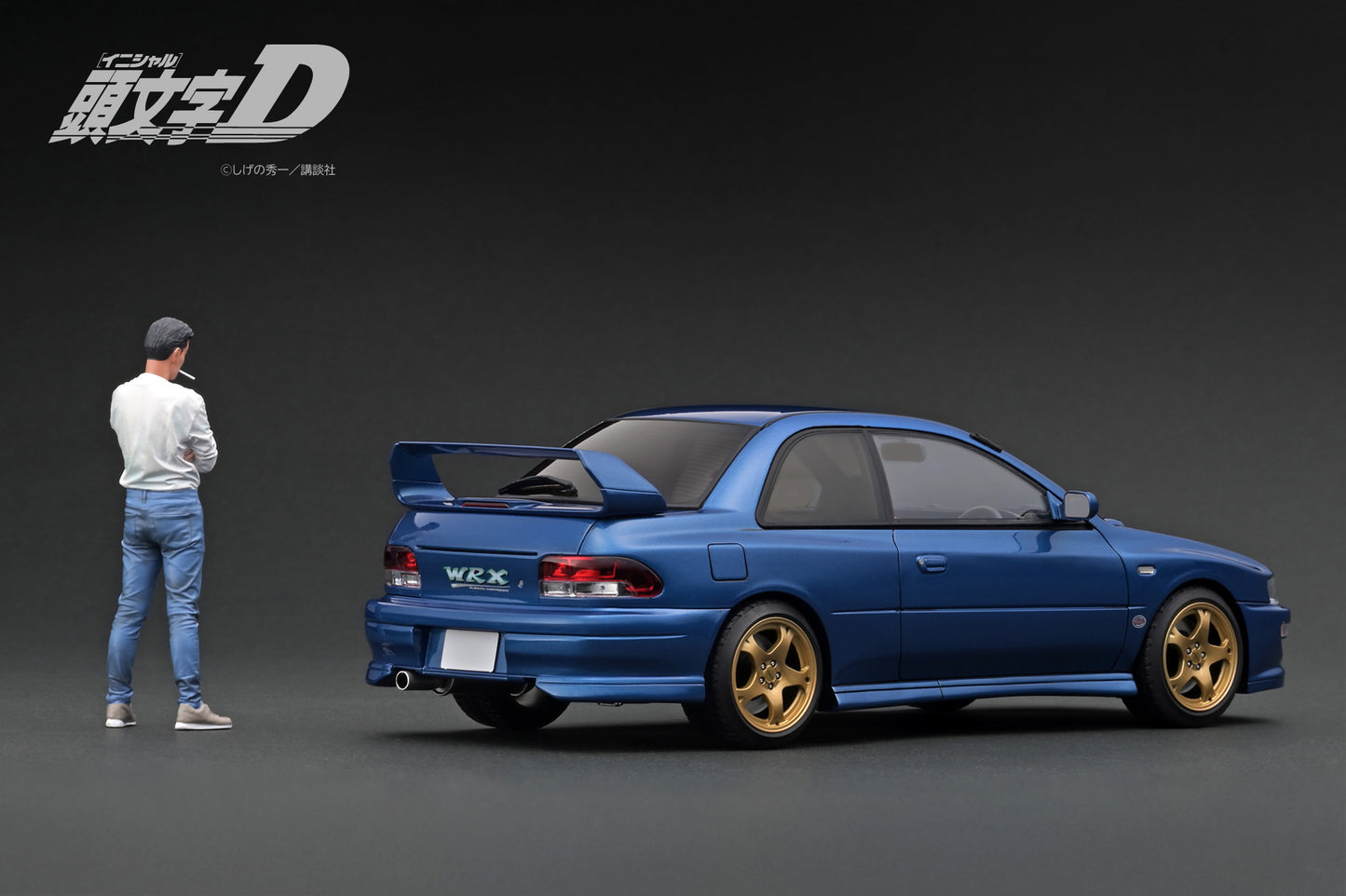 IG3538 1/18 INITIAL D SUBARU Impreza WRX type R STi Ver.V (GC8) Mr.Bunta