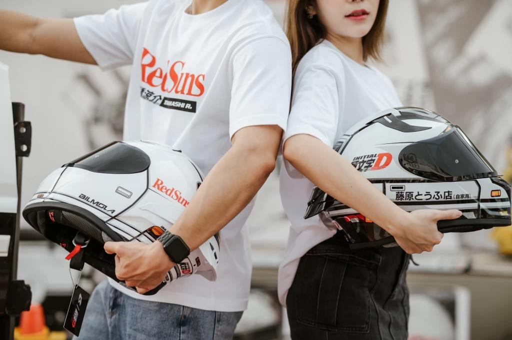 Bilmola x 頭文字D FC3S Full Face Helmet
