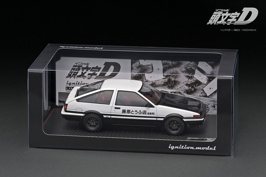 IG2867 1/18 INITIAL D Toyota Sprinter Trueno GT Apex (AE86) Mr.Takumi Fujiwara